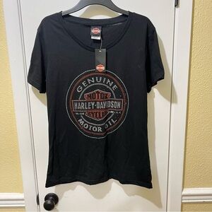 NWT Harley-Davidson Belize Women’s XL T-Shirt - Rhinestone Studded Graphic Tee